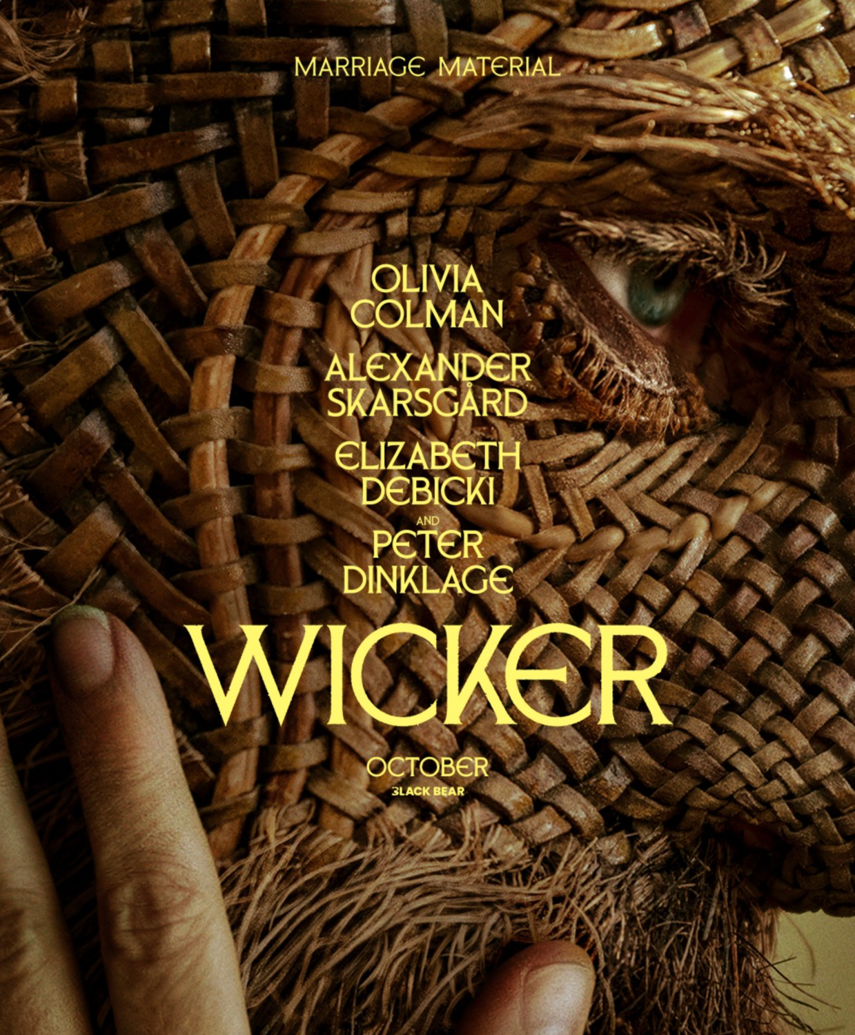 Arcilla font in Wicker film titles