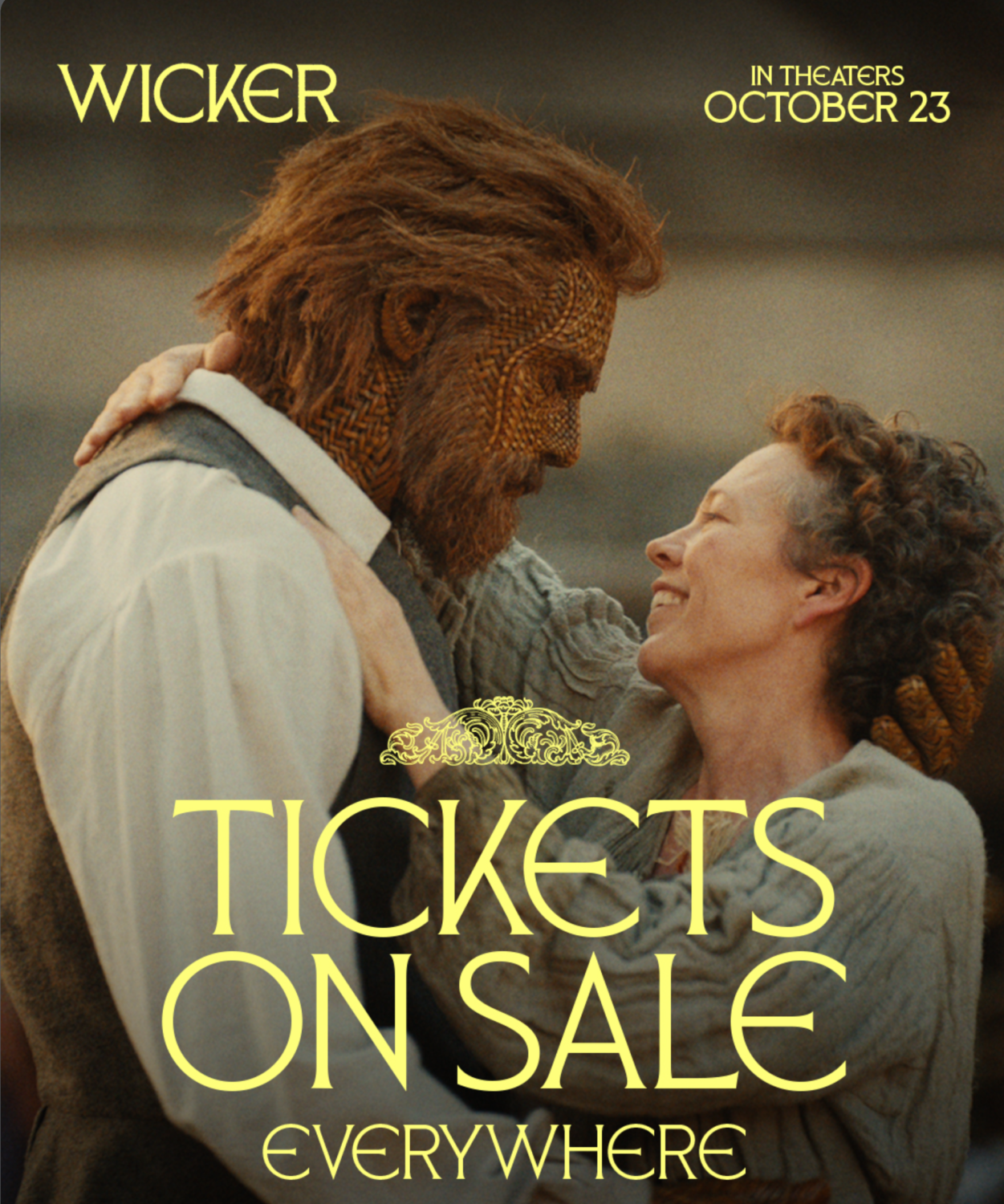 Arcilla font in Wicker film titles
