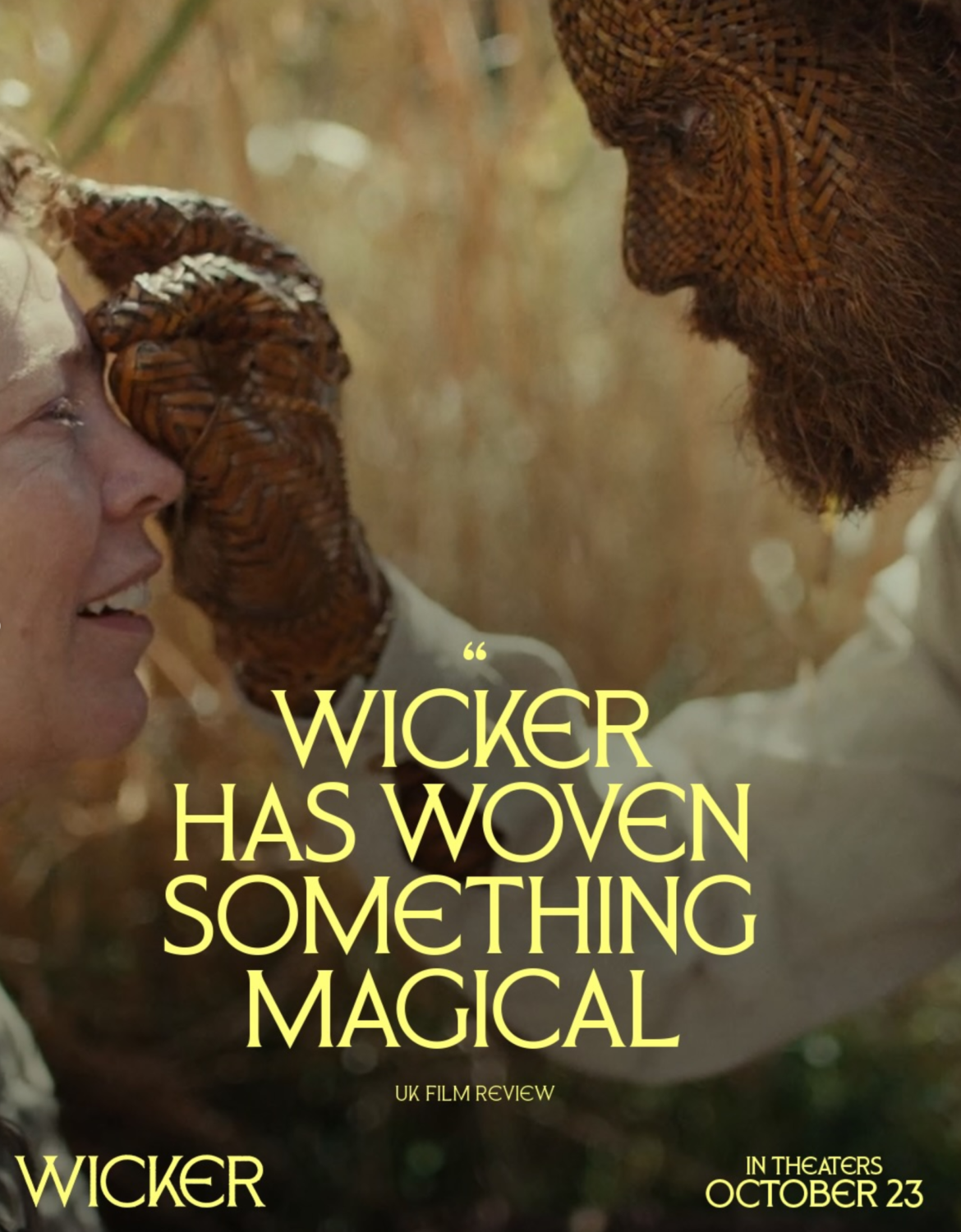 Arcilla font in Wicker film titles