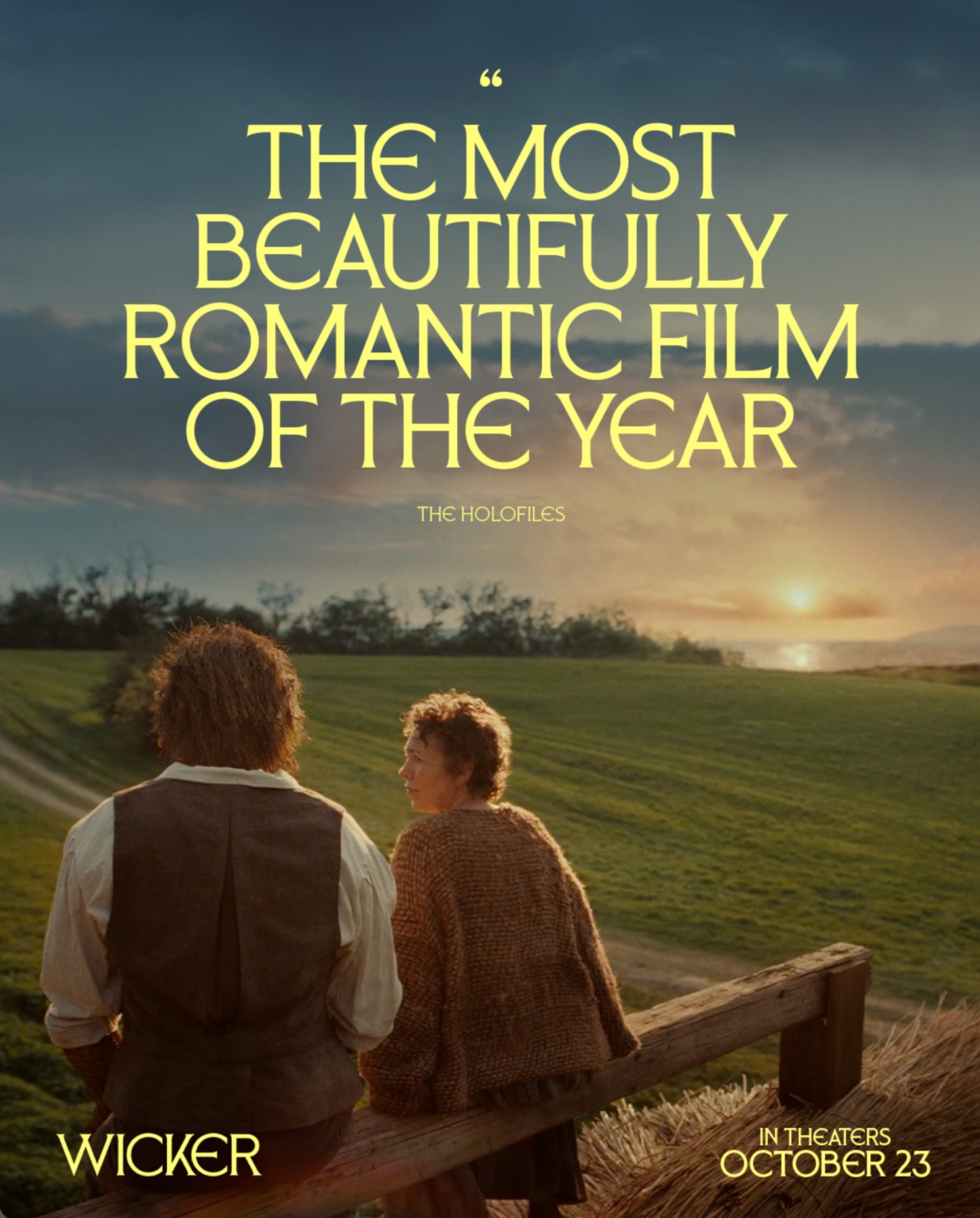 Arcilla font in Wicker film titles