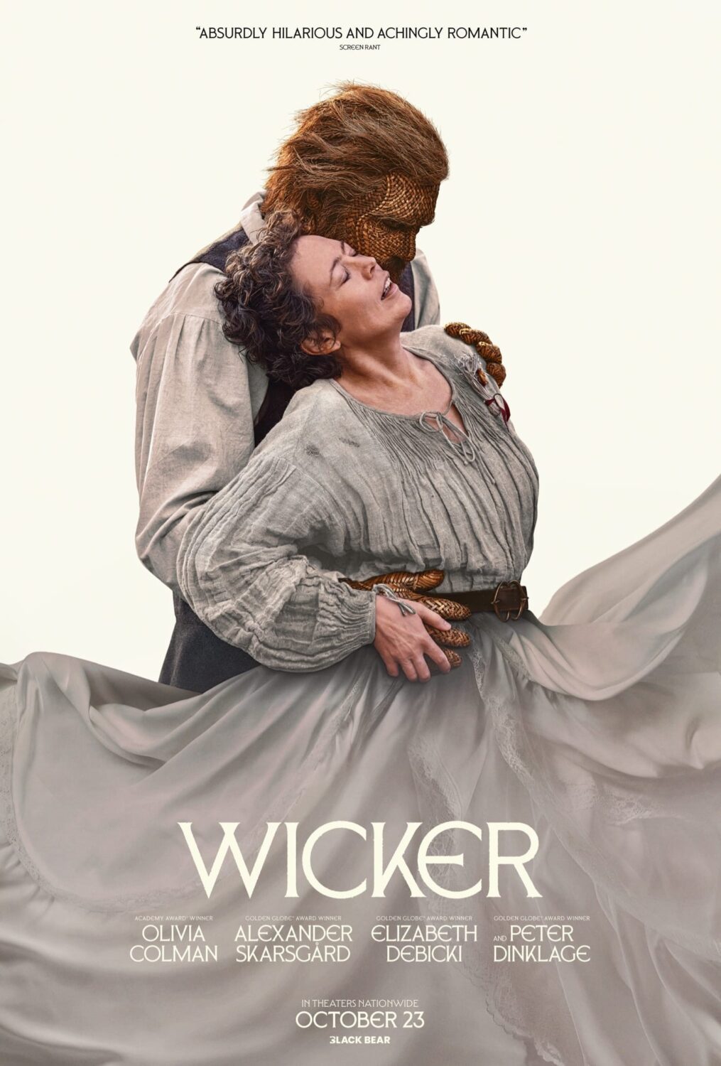 Arcilla font in Wicker film titles